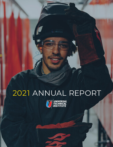 Vorschaubild Universal Technical Institute Jahresbericht 2021