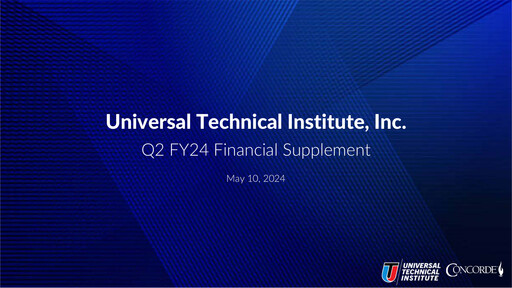 Vorschaubild Universal Technical Institute Quartalsbericht 2024-q2