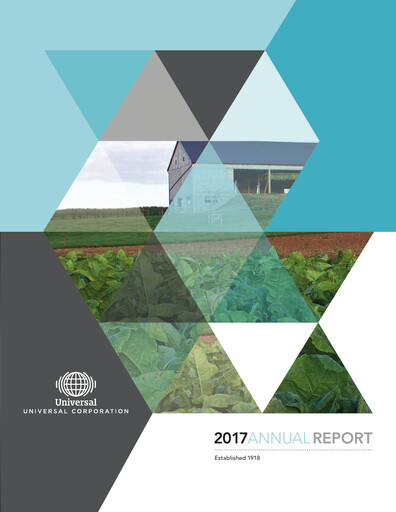Vorschaubild Universal Corporation
 Jahresbericht 2016-2017