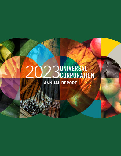 Vorschaubild Universal Corporation
 Jahresbericht 2022-2023