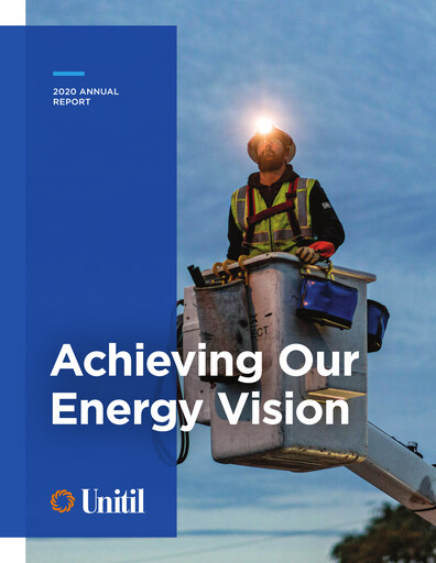 Thumbnail Unitil Corporation
 Annual Report 2020