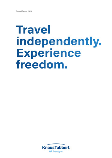 Miniature Knaus Tabbert AG Rapport annuel 2023
