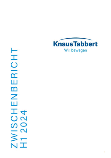 Thumbnail Knaus Tabbert AG Half-year Report 2024-h1