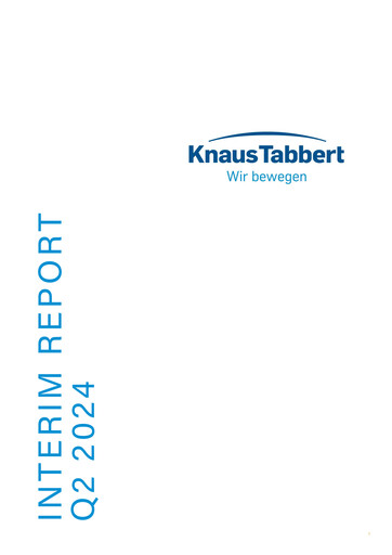 Thumbnail Knaus Tabbert AG Half-year Report 2024-h1
