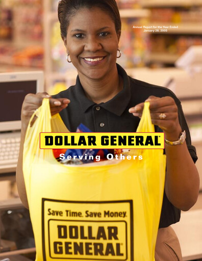 Miniature Dollar General Rapport annuel 2004