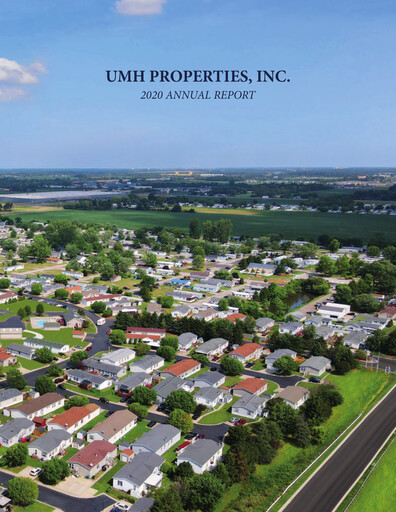 Thumbnail UMH Properties Annual Report 2020