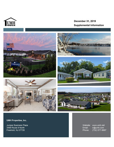 Thumbnail UMH Properties Quarterly Report 2019-q4