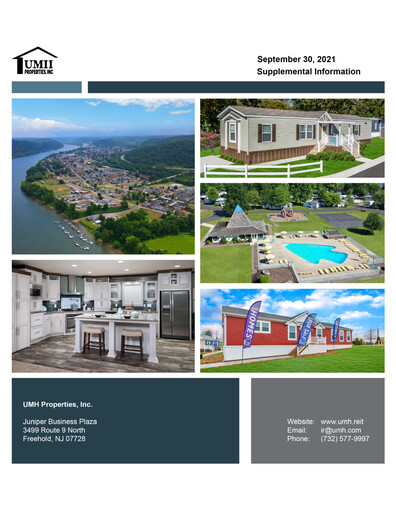 Thumbnail UMH Properties Quarterly Report 2021-q3