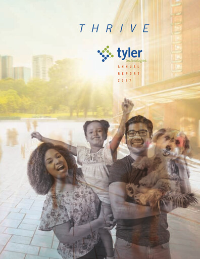 Vorschaubild Tyler Technologies
 Jahresbericht 2017