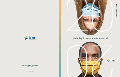 Vorschaubild Tyler Technologies
 Jahresbericht 2020