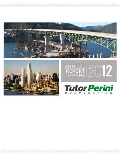 Vorschaubild Tutor Perini Corporation
 Jahresbericht 2012