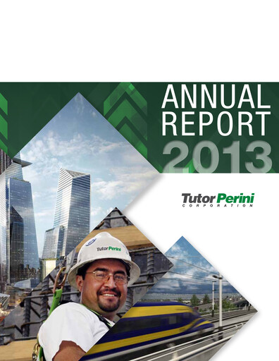 Vorschaubild Tutor Perini Corporation
 Jahresbericht 2013