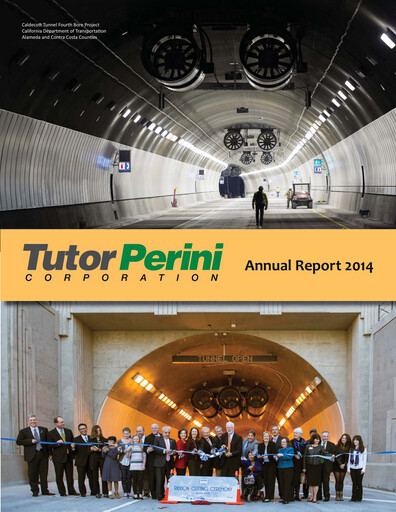 Vorschaubild Tutor Perini Corporation
 Jahresbericht 2014