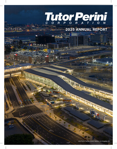 Vorschaubild Tutor Perini Corporation
 Jahresbericht 2025
