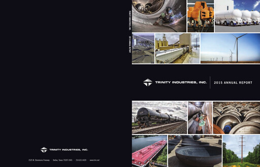 Thumbnail Trinity Industries
 Annual Report 2015
