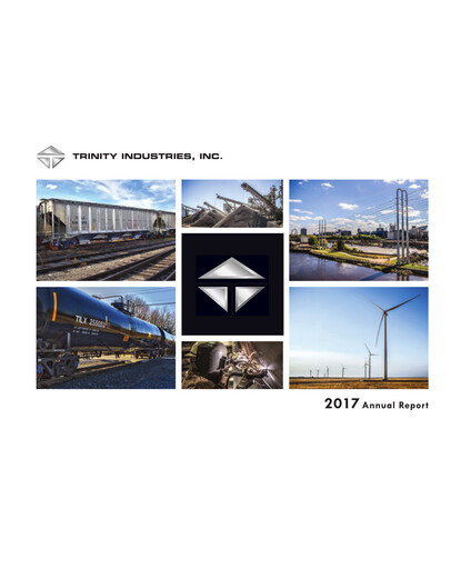 Thumbnail Trinity Industries
 Annual Report 2017