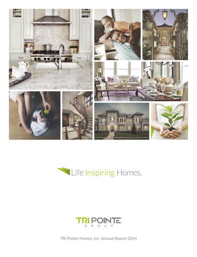 Vorschaubild Tri Pointe Homes Jahresbericht 2014