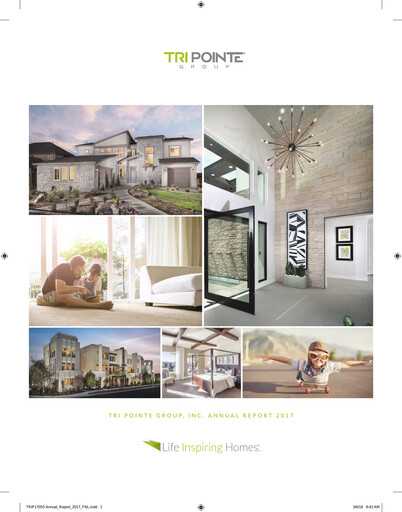 Vorschaubild Tri Pointe Homes Jahresbericht 2017