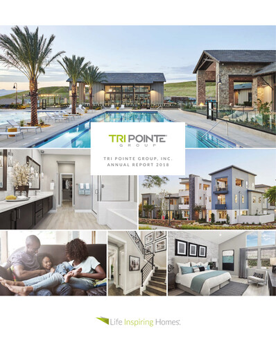 Vorschaubild Tri Pointe Homes Jahresbericht 2018