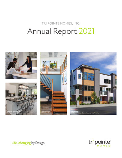 Vorschaubild Tri Pointe Homes Jahresbericht 2021