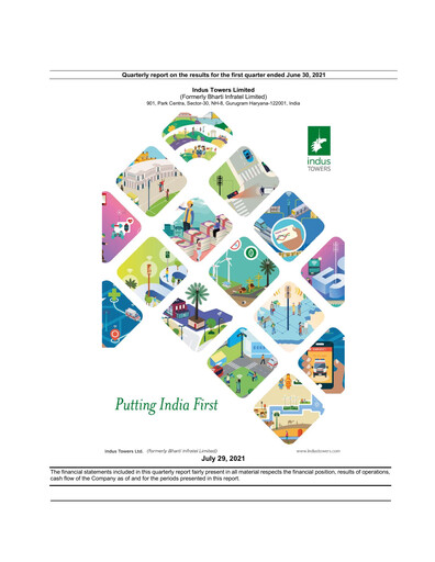 Thumbnail Indus Towers
 Quarterly Report 2021-q1
