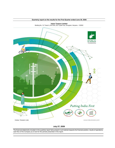 Thumbnail Indus Towers
 Quarterly Report 2026-q1
