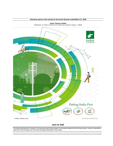Thumbnail Indus Towers
 Quarterly Report 2026-q4