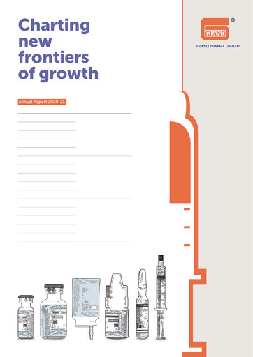 Thumbnail Gland Pharma
 Annual Report 2020-2021