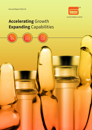 Thumbnail Gland Pharma
 Annual Report 2023-2024