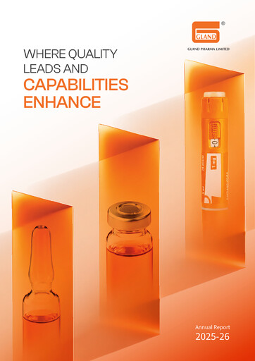 Thumbnail Gland Pharma
 Annual Report 2025-2026
