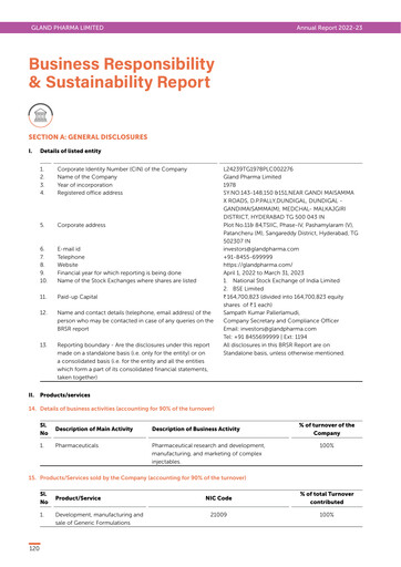 Thumbnail Gland Pharma
 ESG Report 2022-2023