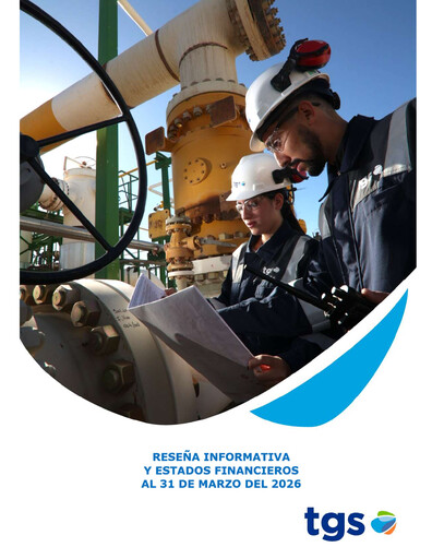 Thumbnail Transportadora de Gas del Sur Quarterly Report 2026-q1