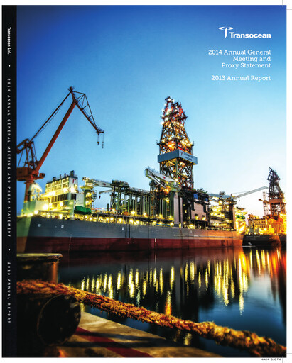 Vorschaubild Transocean Jahresbericht 2013