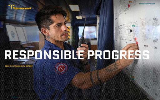 Thumbnail Transocean Sustainability Report 2022