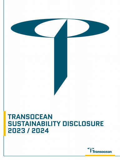 Miniature Transocean Rapport de durabilité 2023-2024