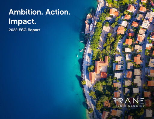 Thumbnail Trane Technologies
 ESG Report 2022