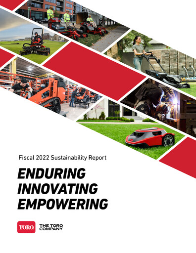 Thumbnail The Toro Company
 Sustainability Report 2022