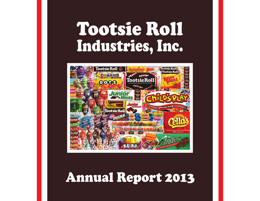 Thumbnail Tootsie Roll Industries
 Annual Report 2013