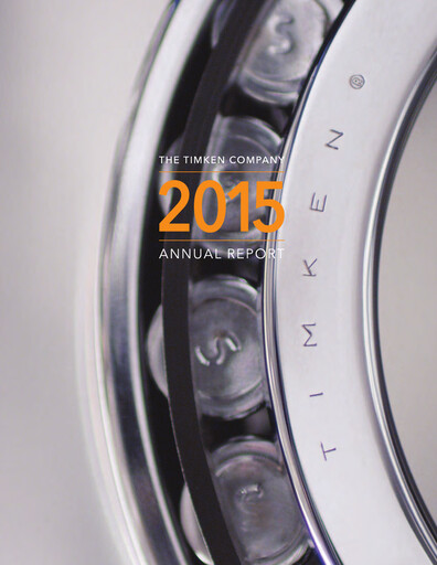 Vorschaubild Timken Company
 Jahresbericht 2015