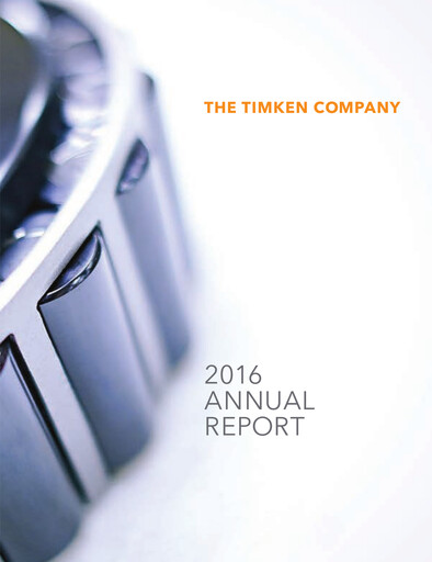 Vorschaubild Timken Company
 Jahresbericht 2016