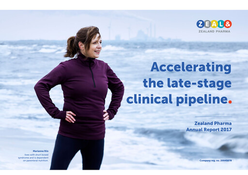 Thumbnail Zealand Pharma Annual Report 2017