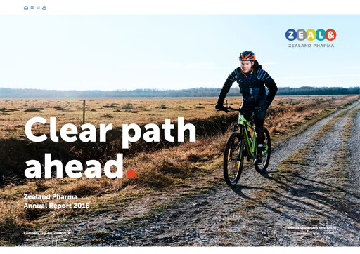 Thumbnail Zealand Pharma Annual Report 2018