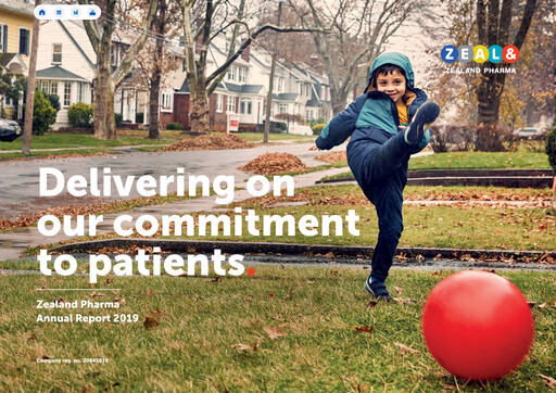 Thumbnail Zealand Pharma Annual Report 2019