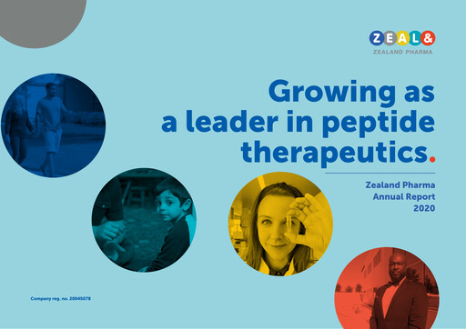 Thumbnail Zealand Pharma Annual Report 2020