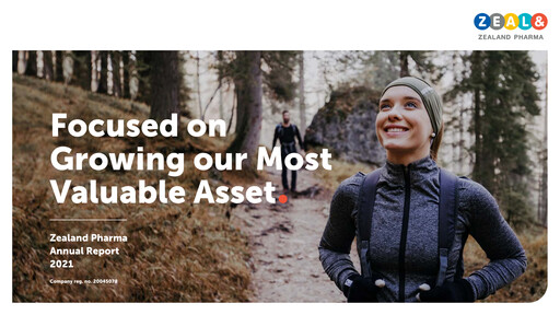 Thumbnail Zealand Pharma Annual Report 2021