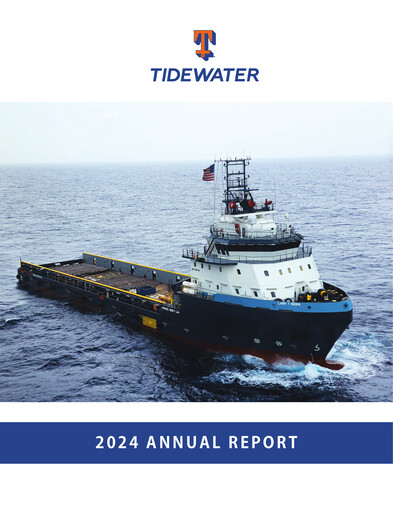 Thumbnail Tidewater Annual Report 2024