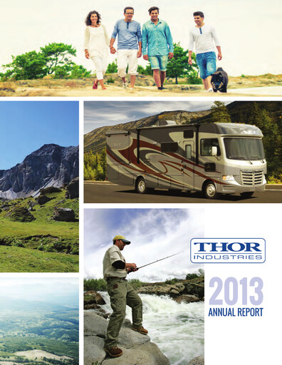 Miniature Thor Industries
 Rapport annuel 2013