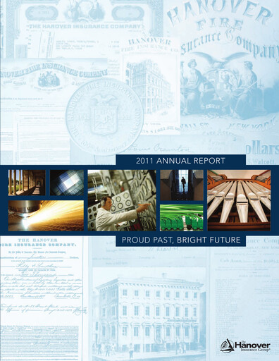 Thumbnail Hanover Insurance Group Annual Report 2011