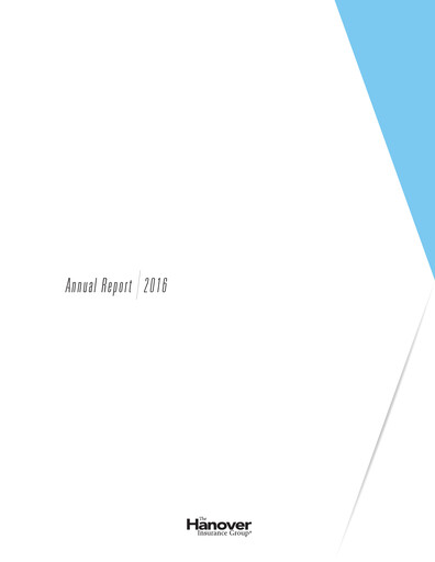 Thumbnail Hanover Insurance Group Annual Report 2016