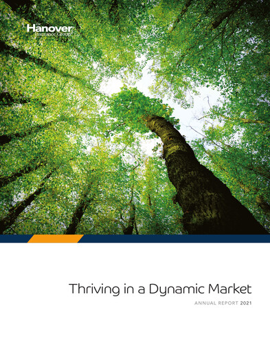 Thumbnail Hanover Insurance Group Annual Report 2021